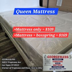 Queen Mattress 