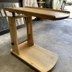 Wood Adjustable Couch Table