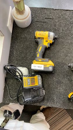Dewalt impact wrench & driver w/ charger