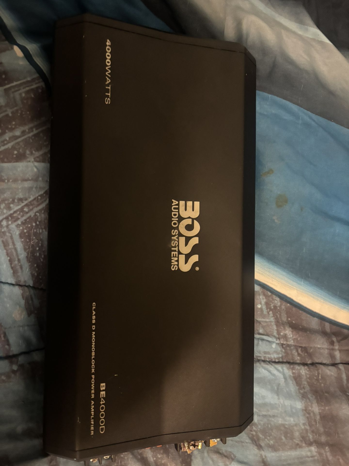 BOSS Audio Systems Elite 4000W Monoblock Class D Vehicle Audio Amplifier with Remote Control, 8.9 lb