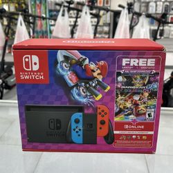 Nintendo Switch Mario Kart Deluxe Bundle! Finance For $50 Down Payment!!