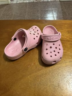 Pink Girls Crocs