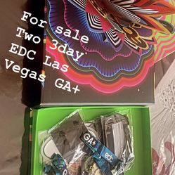 2 EDC Tickets GA+