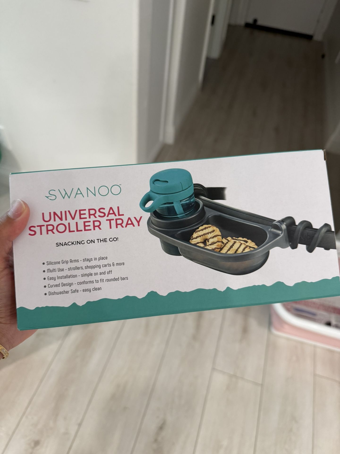 Swanoo Universal Stroller Tray For Snacks Baby