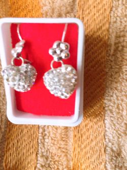 Beautiful hearts beaded silver 925