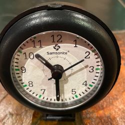 Vintage Sam’s tonight travel alarm clock