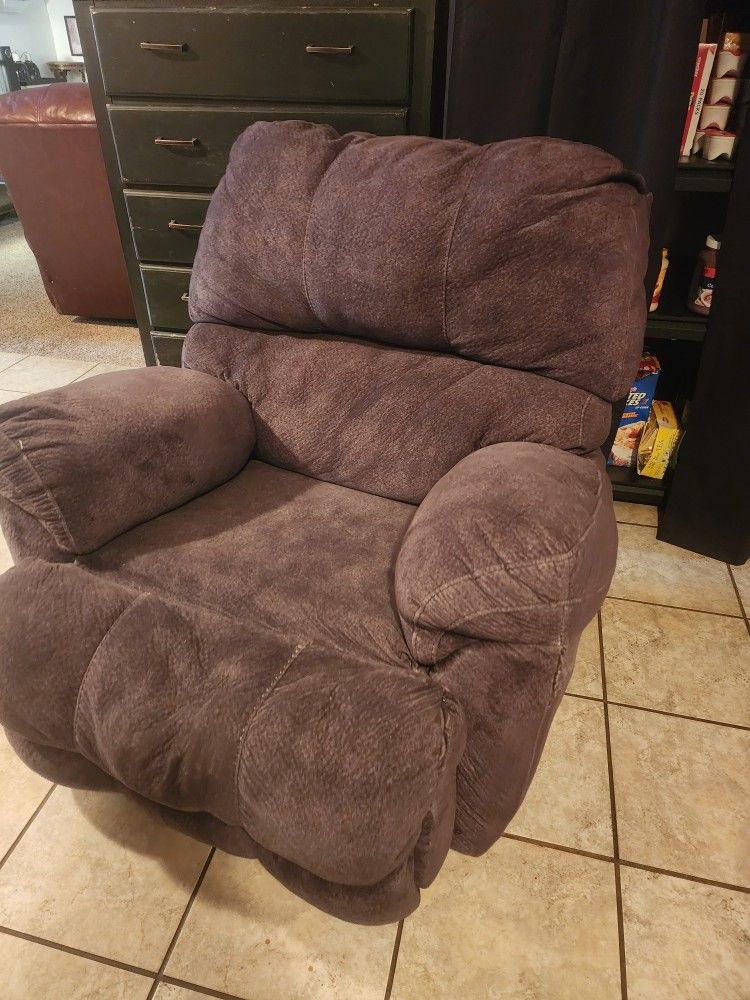 Brown Recliner Rocker Chair