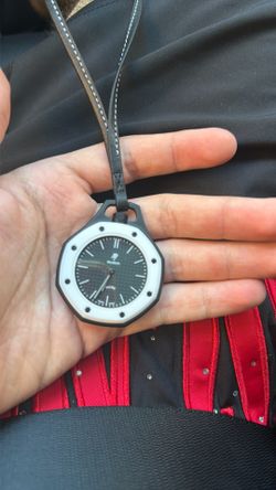 Ap x Swatch pocket watch