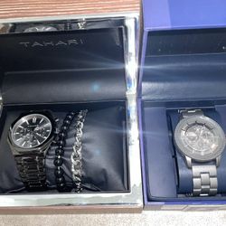Polo Club & Tahari Watch Sets