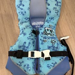 HO Sports Life jacket Vest Under 30 lbs. Type ll PFD