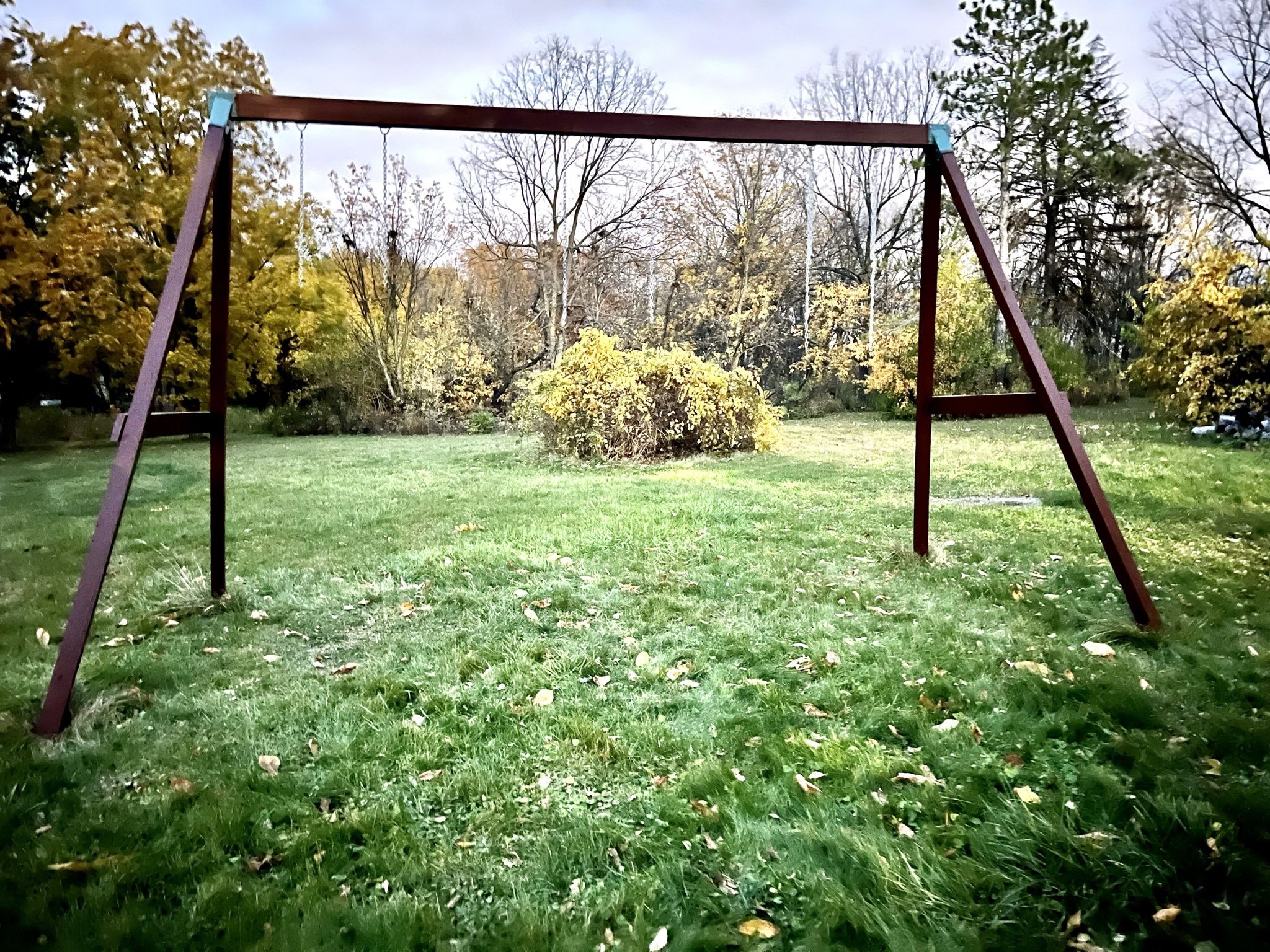 12ft Treated Wood Swing