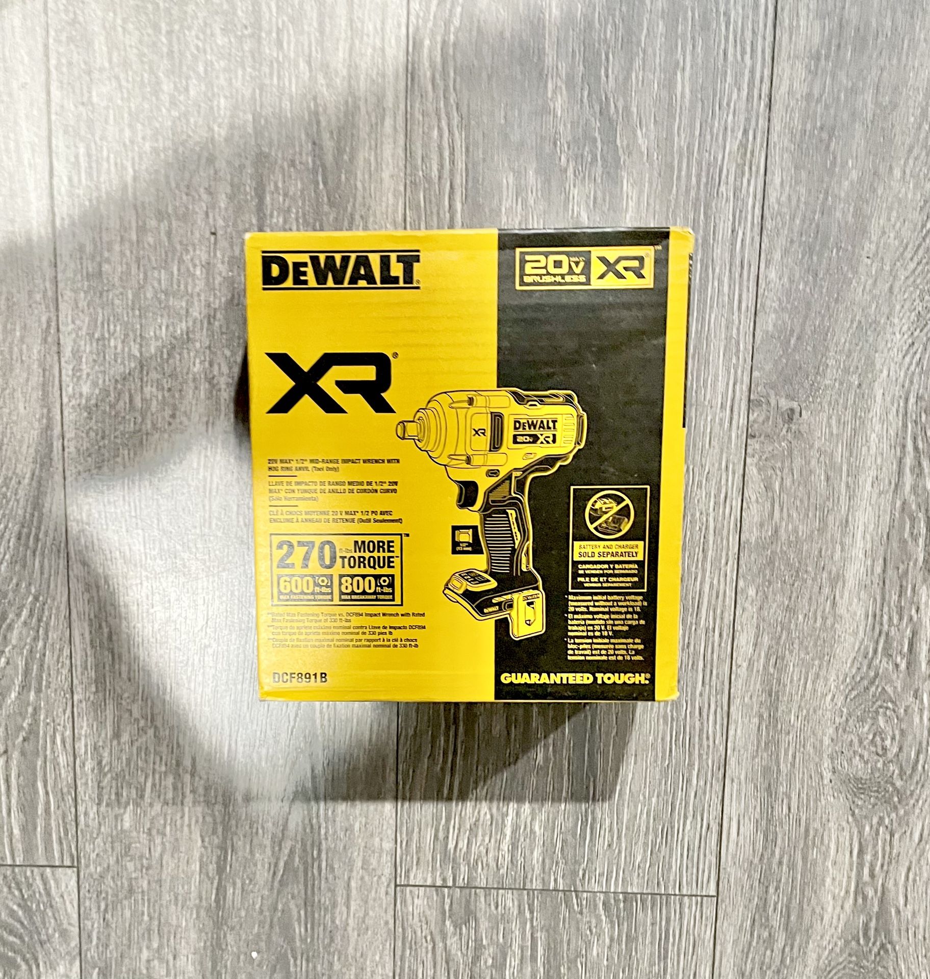 Dewalt XR 1/2 MID Impact Wrench (Tool Only)