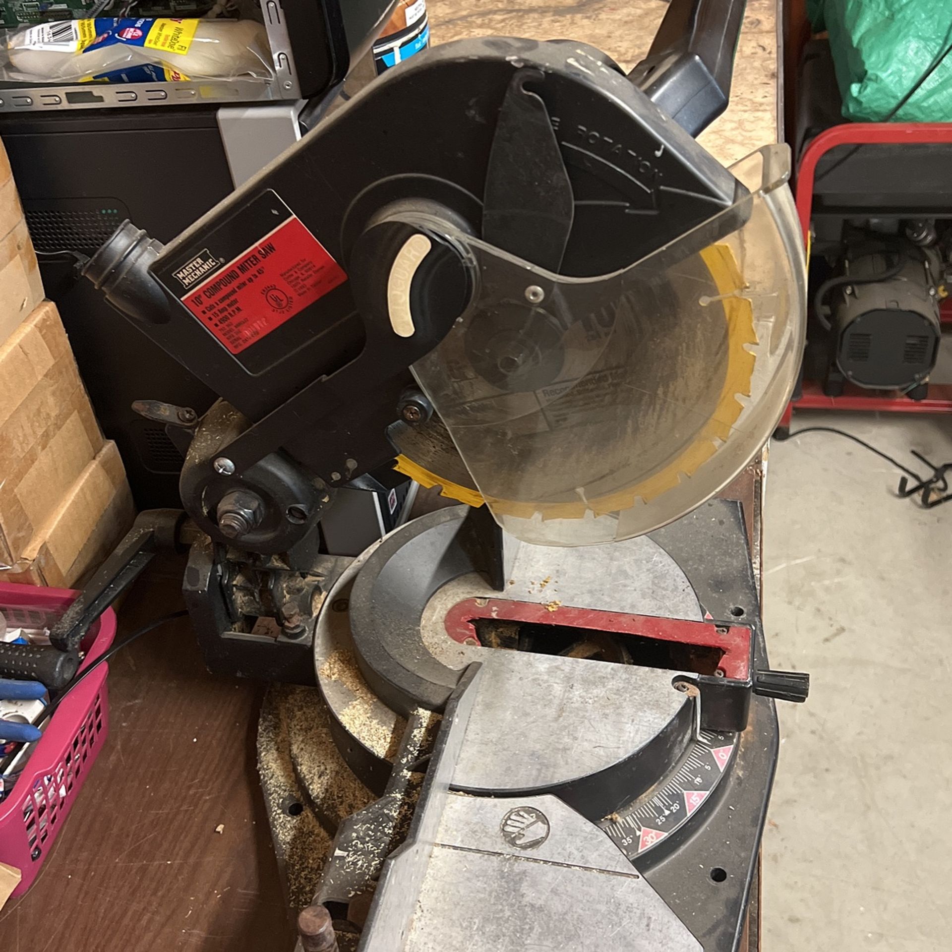 Miter Saw (10” Blade)