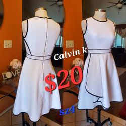 Calvin Klein Dress White Dress