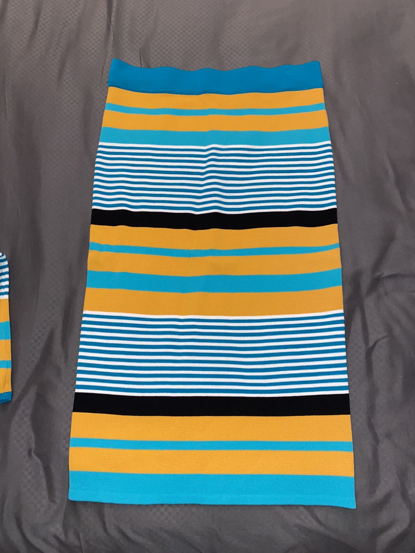 New York & Company striped skirt