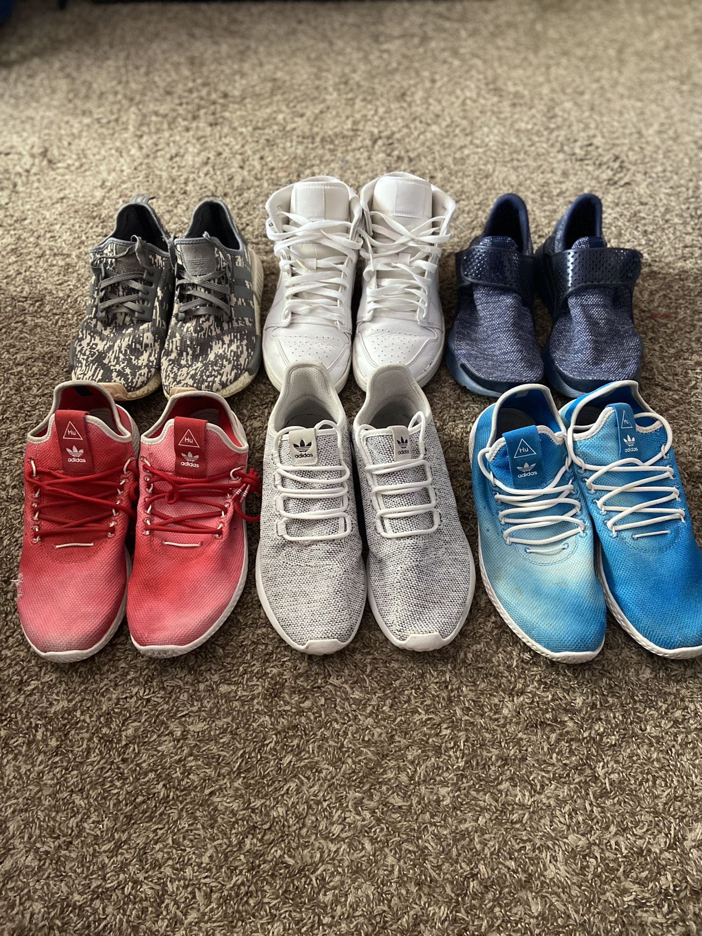 Shoes/ Nike, Adidas Lot Of Shoes