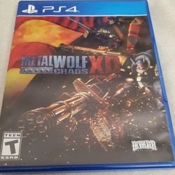 Metal Wolf Chaos XD For PlayStation 4