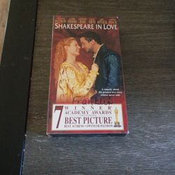 Shakespeare In Love Vhs