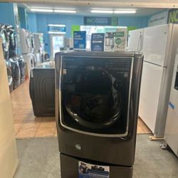 LG WASHER SIGNATURE W PEDESTAL WASHER