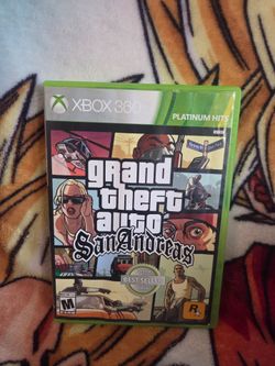 Grand Theft Auto San Andreas for Xbox 360