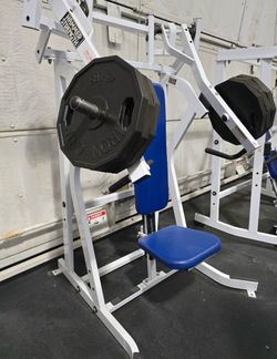 Hammer Strength Incline Press Commercial Gym Equipment Exercise Weight Plate Loaded Fitness Machine