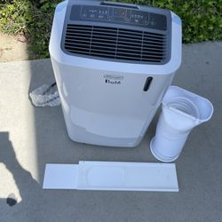 DeLonghi 12000 BTU Portable Air Conditioner Cools Up To 500sq Ft