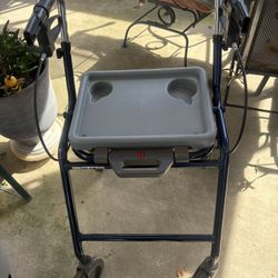 have a 4 wheel walker i just bought great condition