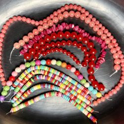 Lot of Various Colorful Beads