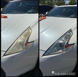 Headlight restore pair