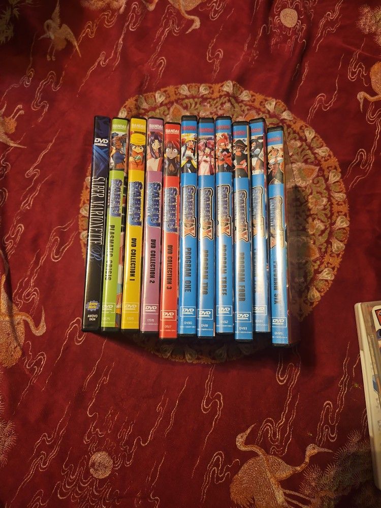 Saber Marionette Anime Dvd Collection.