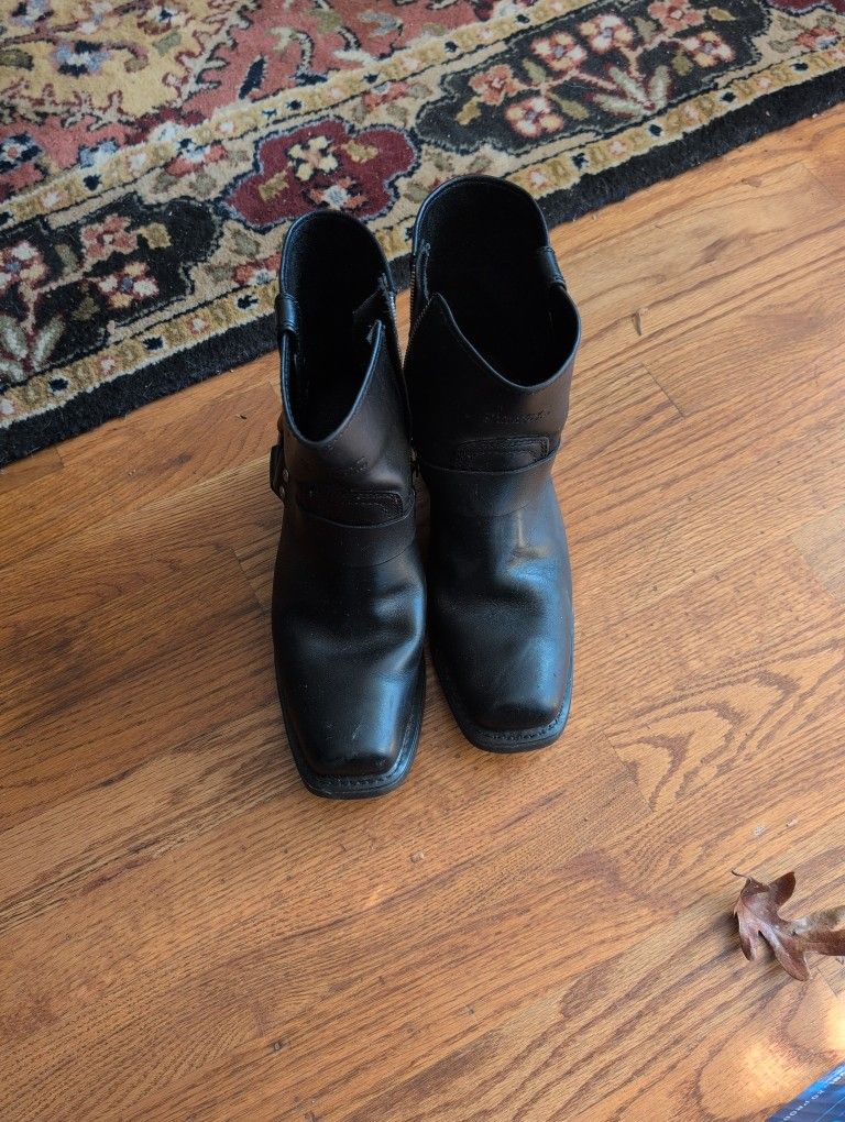 Harley Davidson Motorcycle Boots-Vintage, Women's & Like New - Size 9