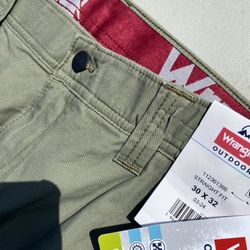 Green Wrangler Pants