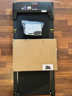 Deer run Treadmill With Foldable Treadmill Pad