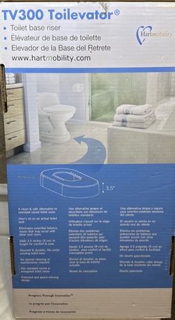 Toilet lift for handicap