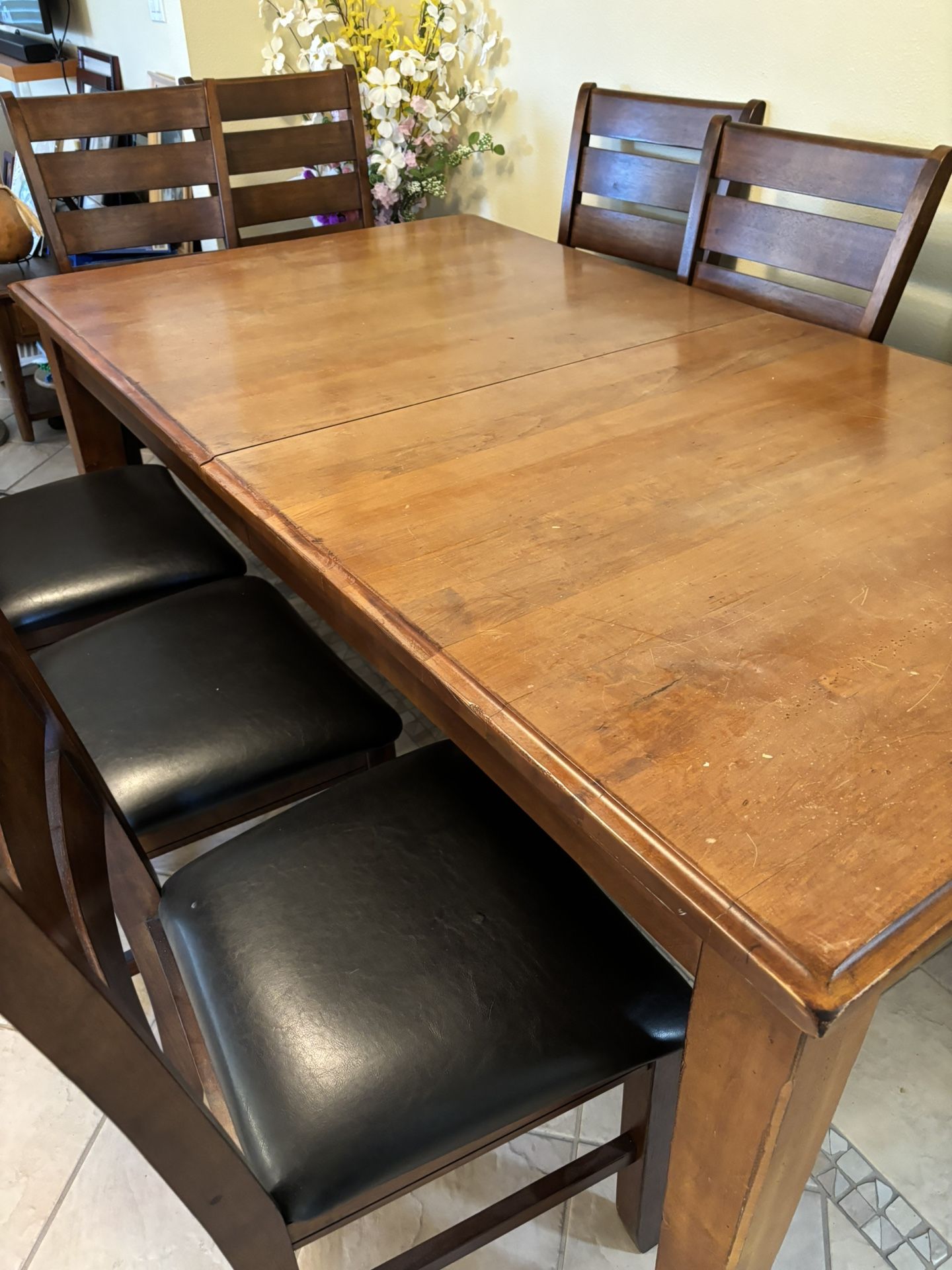 Two Sets Of Dinning Tables 