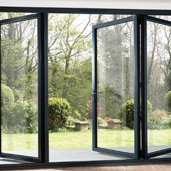 Premium Aluminum Bi-Folding Patio Doors – In Stock Now!