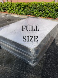 NEW FULL-SIZE MATTRESS & BOX SPRING - 2PC