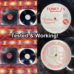 Funky J’s Dance Allnite Underground Construction Chicago 12” Vinyl