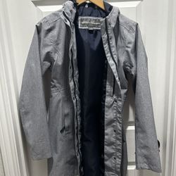 Eddie Bauer Navy Raincoat