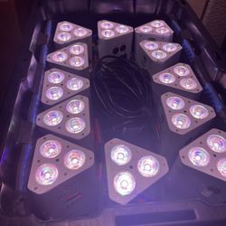 12 Rockville Rockwedge Uplights Set