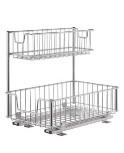 Sliding Undersink Organizer Add Storage Space Under Sink Kitchen Bathroom