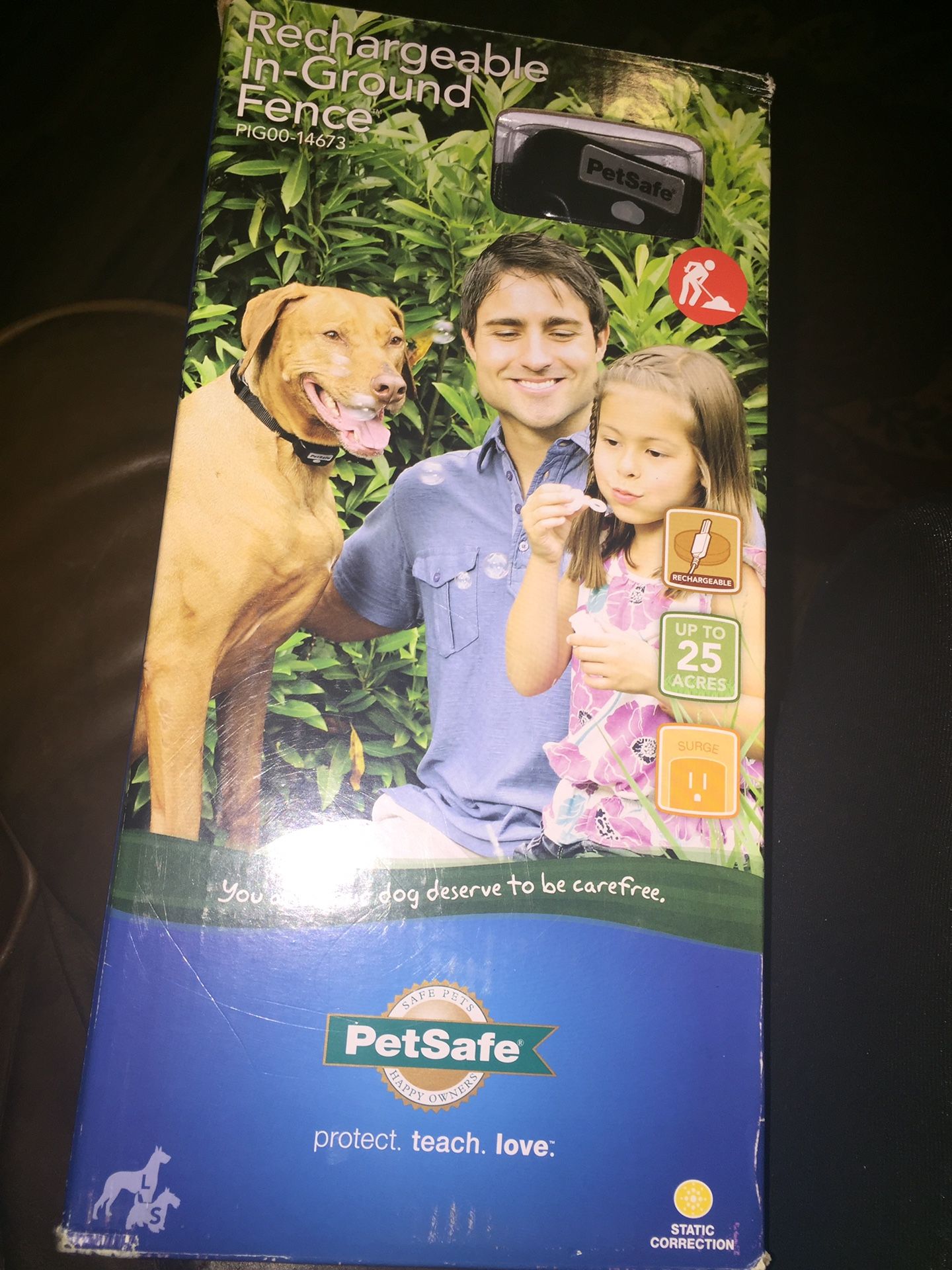 Rechargeable fence