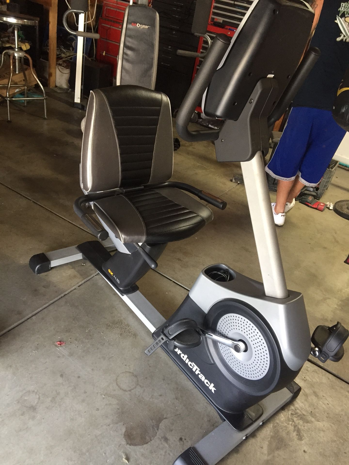 NordicTrack gx 4.5 recumbent bike