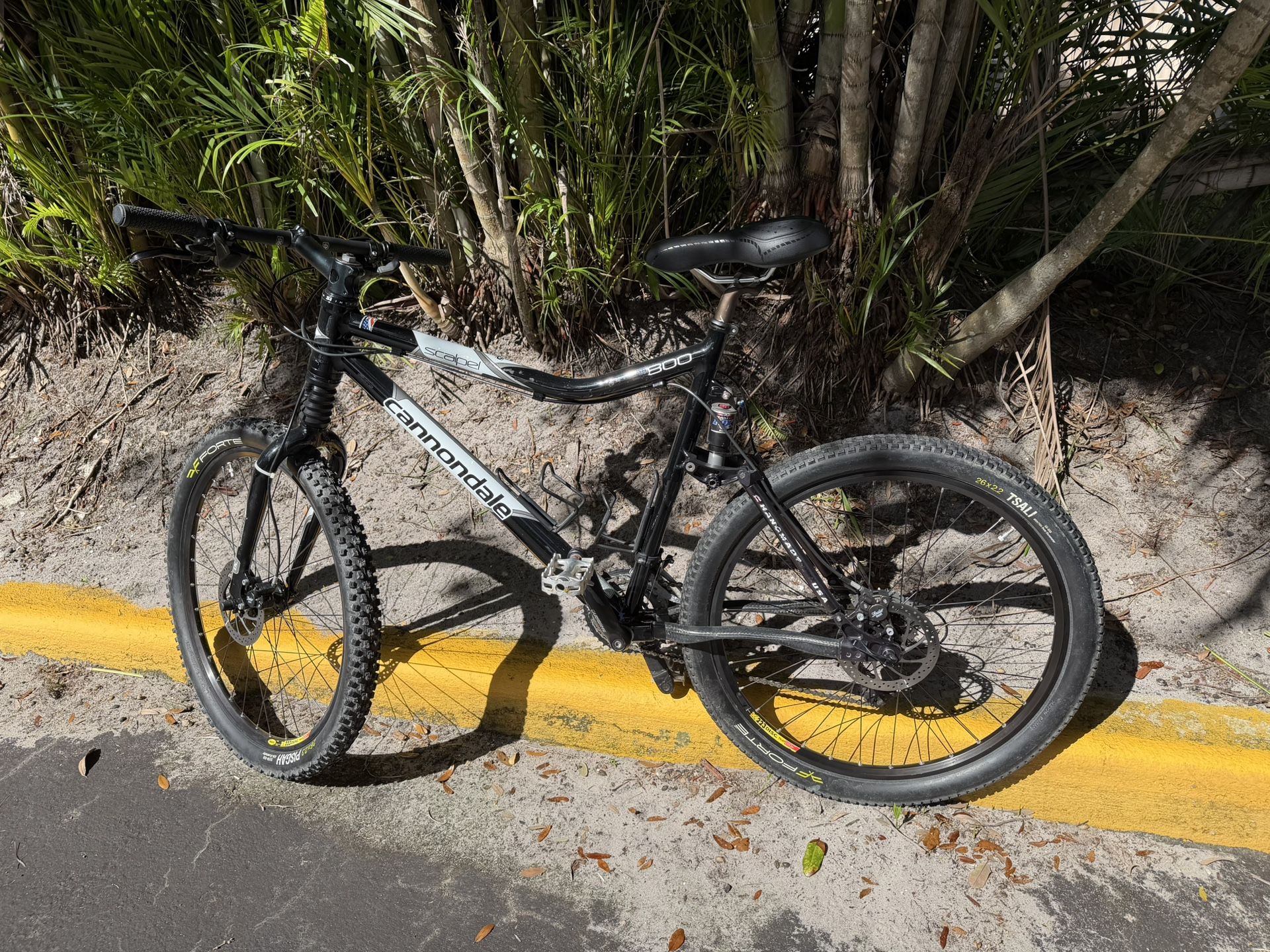Cannondale scapel 800 large frame 26 wheels