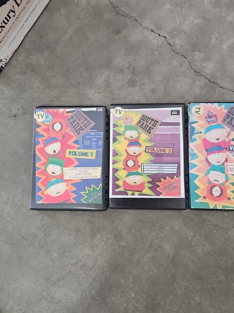 South Park DVD Vol 1-5