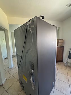 Selling a refrigerator in good condition.