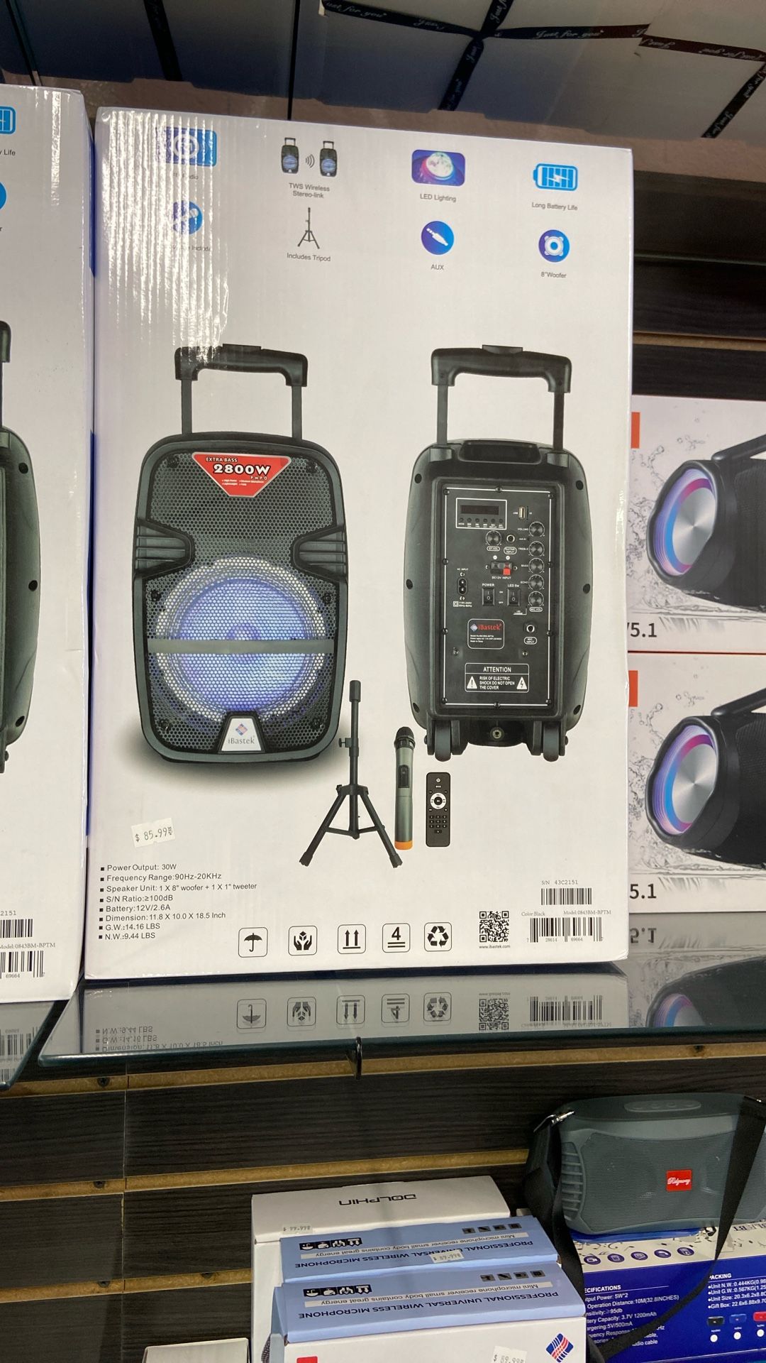 Bluetooth Speaker 8 Inch