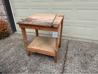Solid Wood Workbench