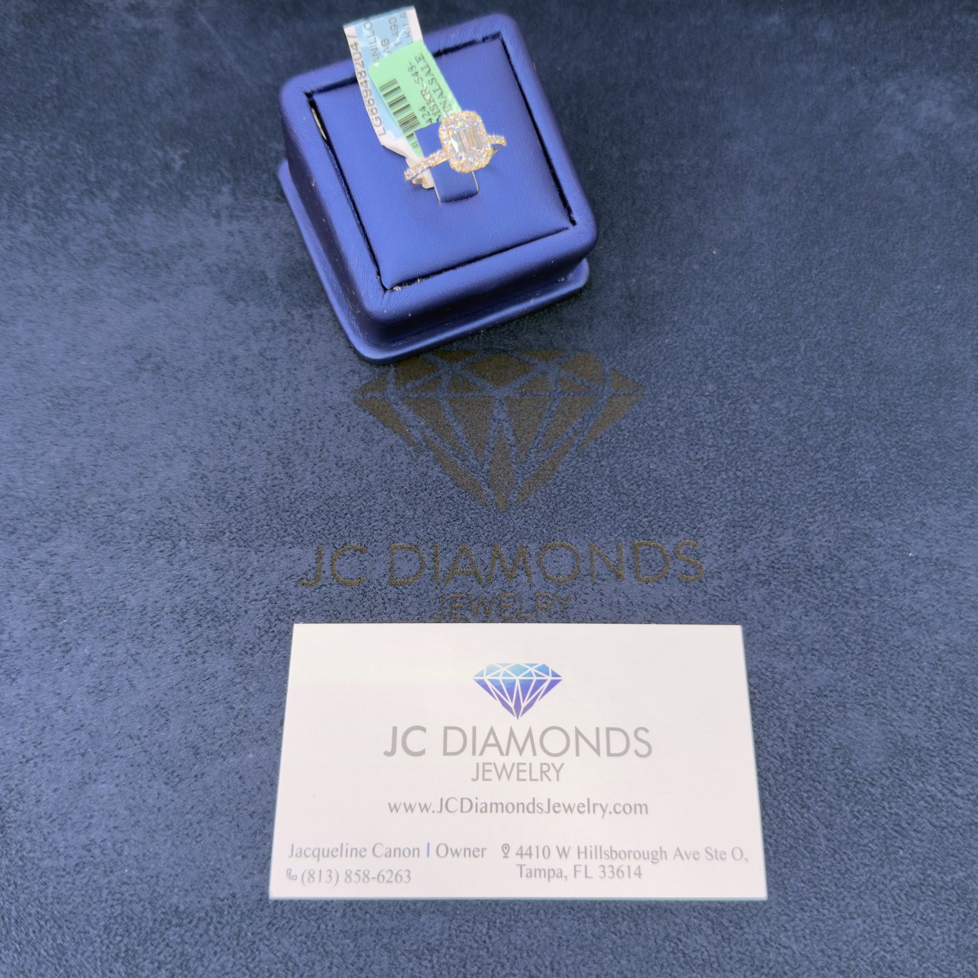 Ring Lab Diamonds Engagement 14k Gold