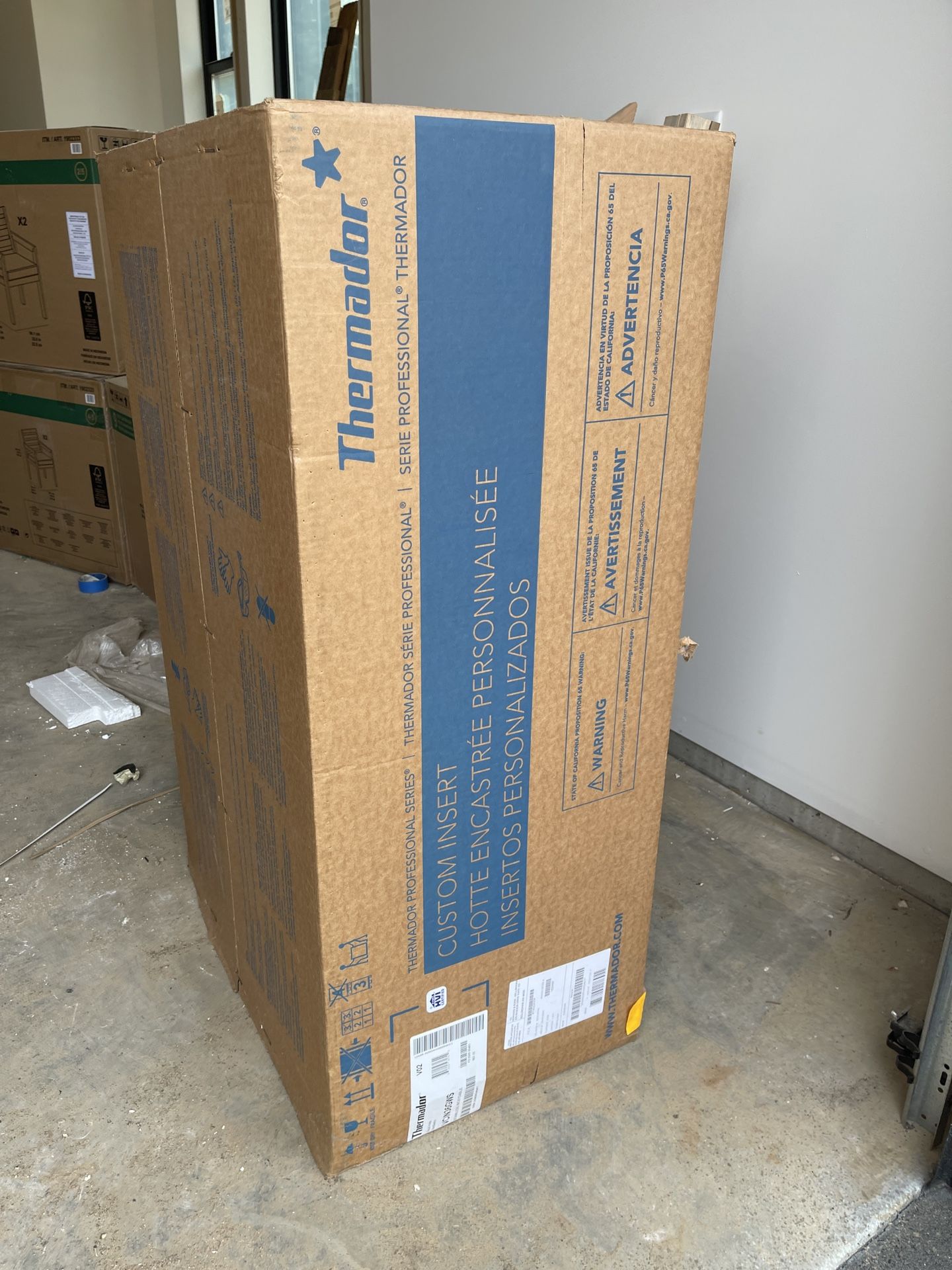 Thermador VCIN36GWS 36” Range Hood Vent Insert - NIB